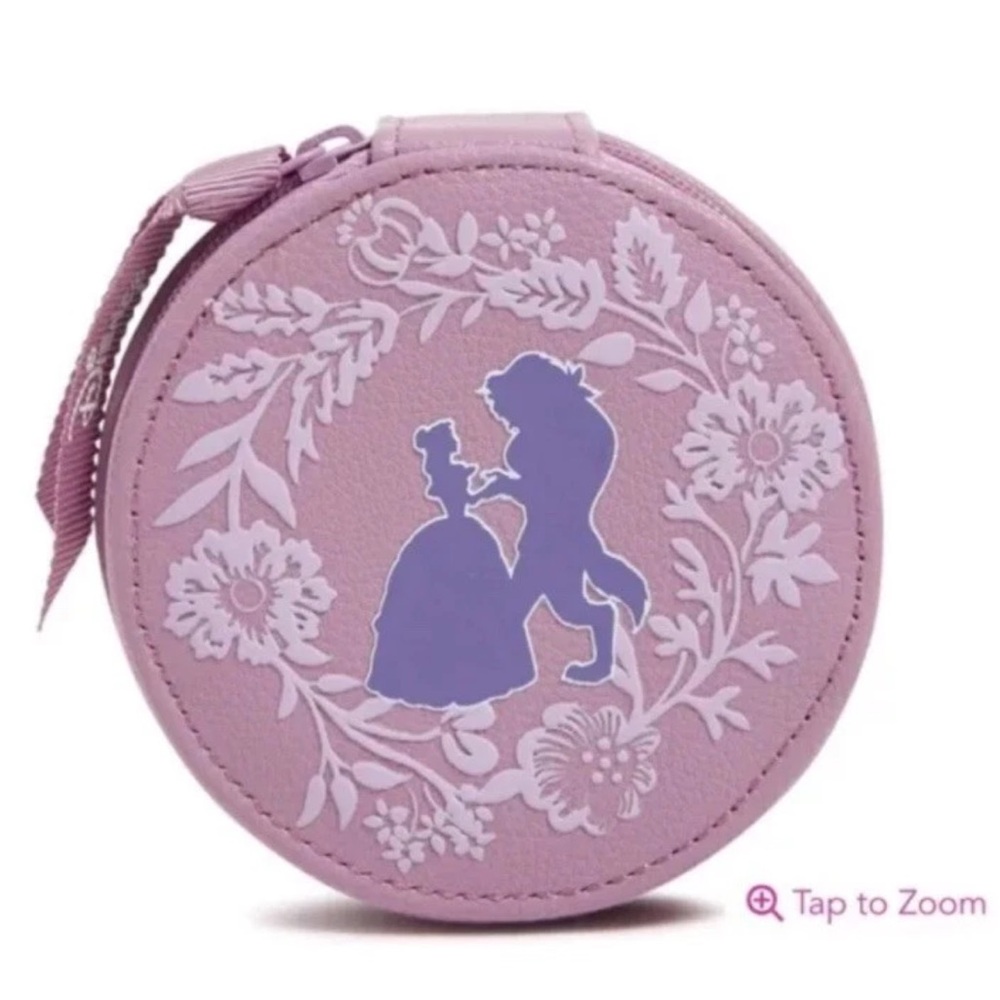 NEW Vera Bradley Disney Beauty And The Beast Belle Keepsake Jewelry Organizer
